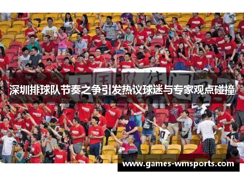 深圳排球队节奏之争引发热议球迷与专家观点碰撞